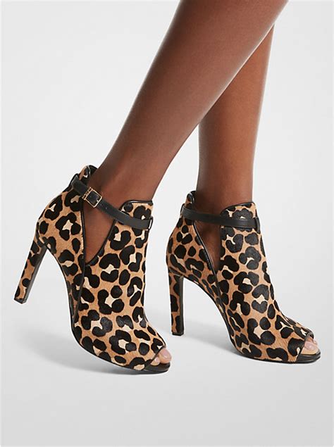 michael kors lawson|michael kors leopard booties.